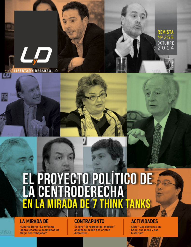 El proyecto político de la Centroderecha en la mirada de 7 think tanks