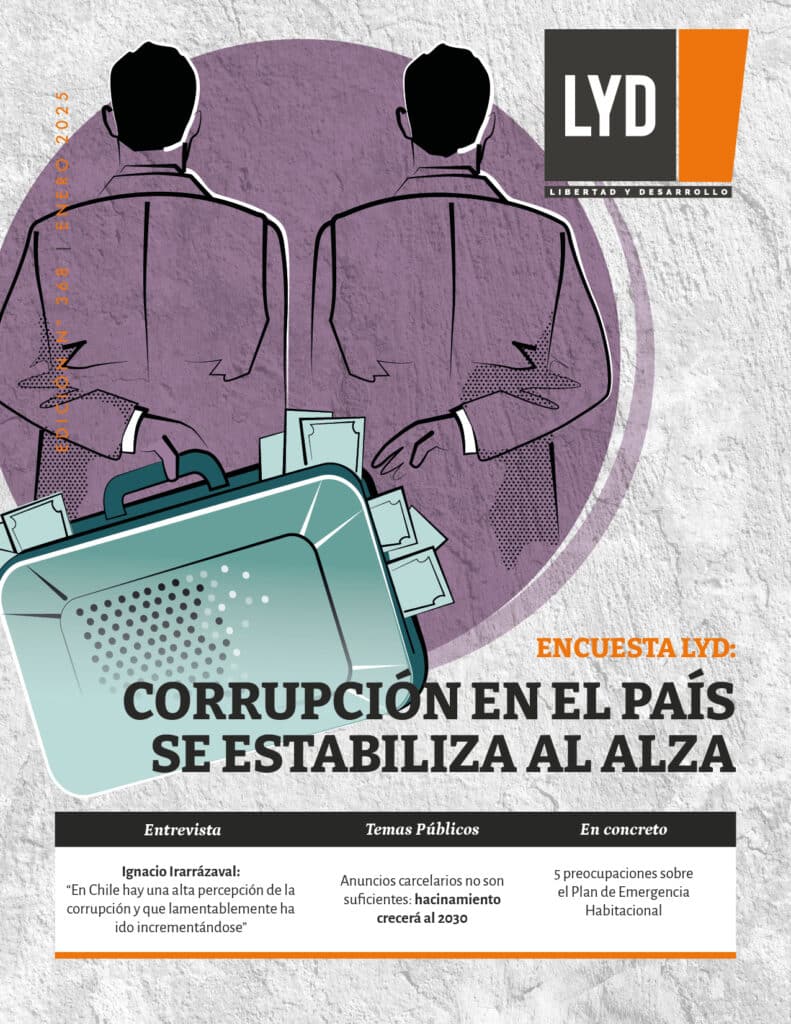 ENCUESTA LYD: CORRUPCIÓN EN EL PAÍS SE ESTABILIZA AL ALZA